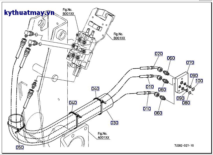 ống mền thủy lực ( cụm thủy lực) L4018